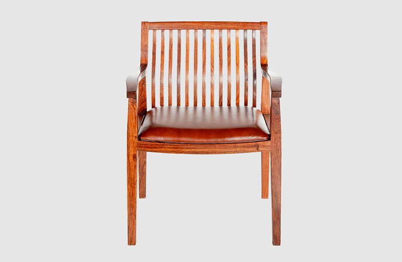 宜君中式实木大方椅家具效果图